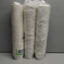 3 x White Squat Paper Soup Cups, 8 oz., Pack of 25