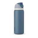 Owala FreeSip Insulated Stainless Steel Water Bottle with Straw, BPA-Free Sports Water Bottle, Great for Travel, 32 Oz, Denim
