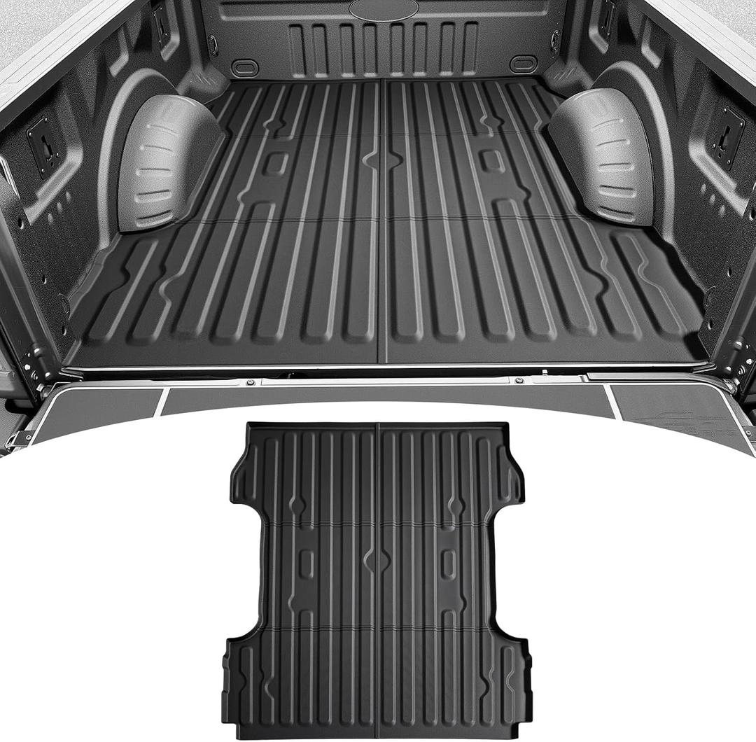 Bed Mat Compatible with 2017-2025 Ford Super Duty F250/F350/F450 6.8FT Truck Bed Liner Pickup Car Truck Potector for F-250/F-350/F-450 Accessories(17-25 F-250/F-350/F-450 6.8FT)