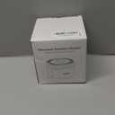 Ultrasonic Retainer Cleaner Machine, 45kHz Dental Cleaning Pod for Denture, Aligner, Nightguard, Mouth Guard, Toothbrush, Jewelry, with Digital Timer, 200ML & 4 Modes for All Dental Appliances (White)