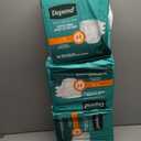 Depend Adult Diapers with Tabs, Incontinence Protection with Tabs, Unisex, Large (3549" Waist, over 170 lbs), Maximum Absorbency, 48 Count (3 Packs of 16)