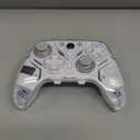 Wisoqu BT Game Controller, WL Controller with Hall Trigger RGB Light Burst for, PC, OS X, and Steam Deck, 2.4G WL with USB Cable (White)