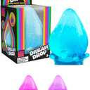 Schylling NeeDoh Dream Drop - Sensory Toy with Groovy Goo Filling - Three Random Colors - Ages 3 and Up - 3 Pack