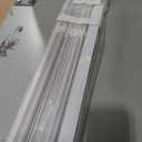 LazBlinds No Drill Blinds for Indoor Windows, Cordless 1" Vinyl Mini Blinds, Privacy S-Curve Blinds for Windows, Room Darkening Horizontal Window Blinds and Shades for Home, 32" W x 64" H, White