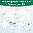 RV Refrigerator Vent Cover Replacement 20-3/4"W x 10-3/4"H