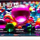 LG 43UA7700P 43 inch Class UA77 Series LED AI 4K Smart webOS TV (2025)