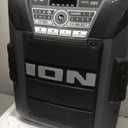 ION Block Rocker XL - Portable Bluetooth Outdoor Party Speaker, 220W, with Karaoke Microphone, Battery, 5 Speakers, Lights, Radio, USB Charging & App