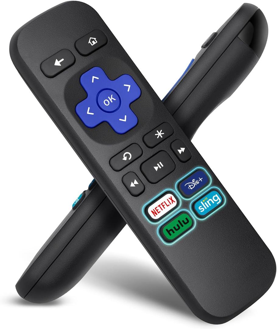 Replacement Remote for Roku Box,for Roku Express, Premiere, 1, 2, 3, 4 (HD, LT, XS, XD) - NOT for Stick, TV or Game