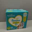 Pampers Swaddlers Diapers Newborn - Size 0, 120 Count, Ultra Soft Disposable Baby Diapers