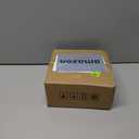 4 Pack Glass Clear Storage Canister with Airtight Lid, 12oz Overnight Oats Containers, Small Cute Decorative Pantry Jar for Snacks, Yogurt, Cereal, Fruit, Salad, Spice, Sugar, Coffee, Tea (350 ml/12 oz | Color)