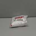 THE GYM PEOPLE Women's Padded Sports Bra V-Neck Wireless Stretchy Workout Crop Tops with Cross Hem Soft Yoga Bras (Large, White)