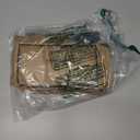 Tactical Belt for Men 2-Pack, Military Style Stretch Nylon Work Hiking Belts, 1.5" Elastic Web Quick-Release Belt (Black, M)