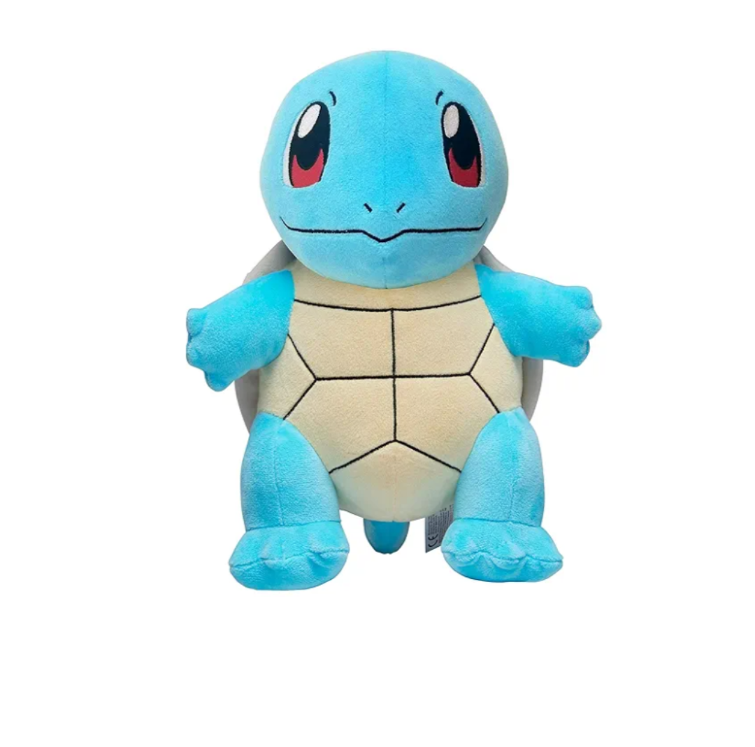 Pokémon BO37956 12" Squirtle Schiggy PLUSH-12-Inch Pokemon Plush-Authentic Details-Toys for Kids, Multicolor