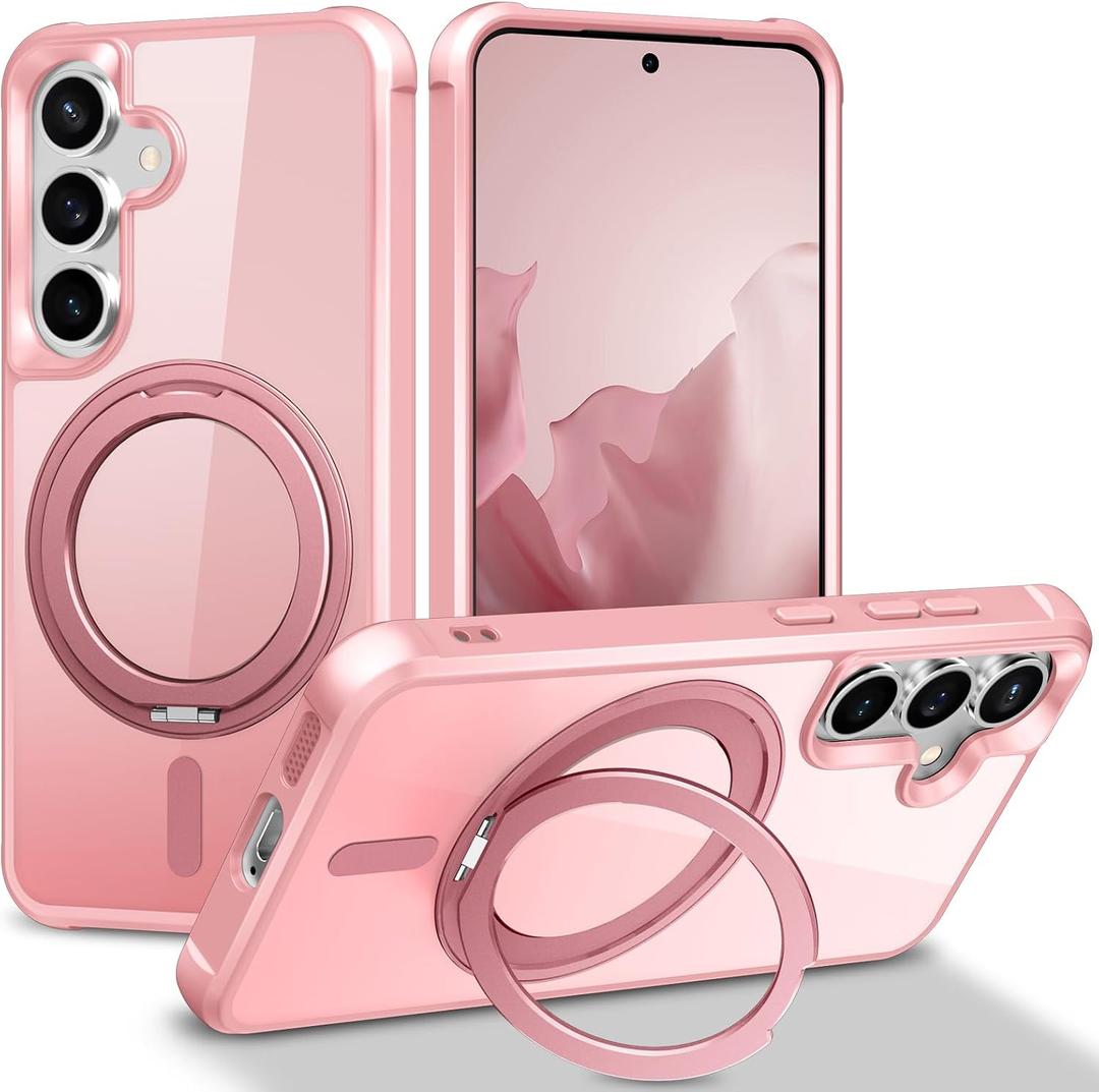 Swivel Ring for Samsung Galaxy S24 Plus/S25 Plus case-Pink