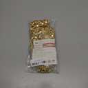 Mr. Pen- Christmas Tree Skirt 48 inches, Sparkling Gold Sequin with White Faux Fur Christmas Tree Skirts