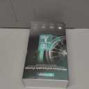 Tire Inflator Portable Air Compressor, 2X & 150PSI Faster Inflation Portable Air Pump with LED Light & Digital Pressure Gauge, Tire Pump for Car, Motorcycle, Bicycle, Ball