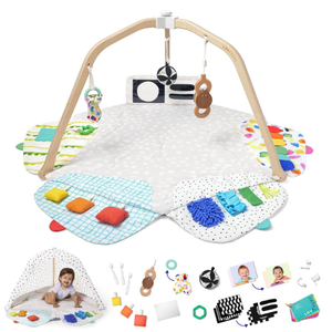 LOVEVERY | The Play Gym | Award Winning For Baby , Stage-Based Developmental Activity Gym & Play Mat for Baby to Toddler
