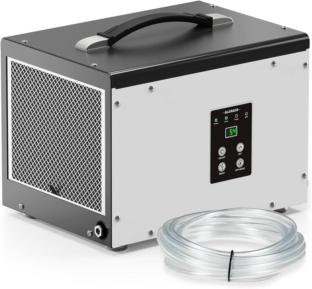 ALORAIR Crawl Space/Basement Dehumidifier 70 Pint with Pump, Automatic Defrost, Up to 1000 Sq Ft Commercial Dehumidifier, Memory Start, cETL Listed