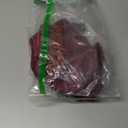 Reflective Dog Jacket, Warm Dog Fleece Sweater Zip Up Sweaters for Small Dogs Clothes Boy Cold Weather Coats with D-Ring for Leash, Burgundy Large