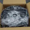 3-Light Pendant Lighting, Farmhouse Hanging Light Fixture for Kitchen Island & Dining Room, Industrial Vintage Ceiling Lamp with E26 Base, Adjustable Height, Matte Black