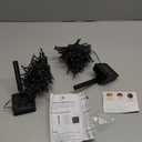 JMEXSUSS 2 Pack Solar Christmas Lights Outdoor Waterproof, Total 66 FT 200 LED Solar String Lights Outdoor, Twinkle Light for Christmas Tree Outside Garden Yard Xmas Decor(Warm White)