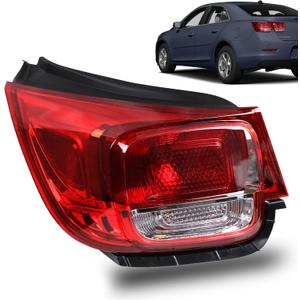 Tail Light Compatible with 2013 2014 2015 Chevy Malibu LT LS Eco 2016 Limited Rear Taillight Assembly Brake Lamp Left Driver Side Replace 23294318