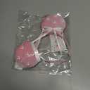 Velvet Mouse Ears Headband with Beads Pink