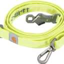 Carhartt Pet Durable Nylon Duck Leashes for Dogs, Reflective Stitching for Visibility, Brite Lime, Large