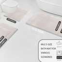 MINIDEAR Bathroom Rugs 32x20 Beige - Thick Memory Foam Bath Mat, Ultra Soft & Plush Fluffy, Non-Slip, Quick Dry, Absorbent Washable Floor Microfiber Mat for Tub, Home Decor Accessories