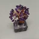 Amethyst Crystal Tree of Life,Money Tree Decorations,Crystals and Healing Stones,Reiki Positive Energy Gemstones,Purple Room Office Desk Feng Shui Decor Meditation Gifts for Women