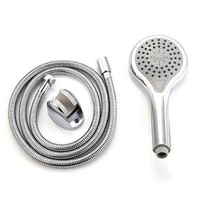 Handheld Shower Head High Pressure 3 Spray Settings Massage Spa Detachable Hand Held Showerhead Chrome Face,M (Size : L) ()