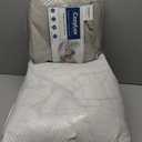 CozyLux King Size Comforter Set Oatmeal Seersucker 7 Pieces Bed in a Bag King Comforter Set with Sheets, Luxury Bedding Set with Down Alternative Comforter, Sheets, Pillowcases & Shams All Seasons