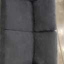 Loveseat Sofa, Small Couches for Small Spaces, Mid Century Love Seat Couches for Living Room, Upholstered 2-Seater Deep Couch for Bedroom, Apartment, Dark Grey