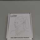 Callez USB Headset with ENC Dual Mic Noise Cancelling for PC Laptop Mac, Computer Headset with MS Teams Call Button Wired Stereo Headphones for Teams Zoom Home Office Work Call Center (Black)