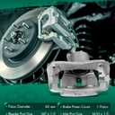 SCITOO Front Brake Piston Caliper fit for 2008-2014 for Scion xD,2009-2017 for Toyota Corolla,2017 for Toyota Corolla iM,2005-2015 for Toyota Tacoma