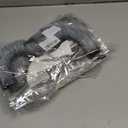 10 x Fake Beard and Self Adhesive Eyebrows Fake Mustache Novelty Costume Facial Hair for Cosplay Halloween Party (Gray)