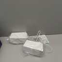 LENRUE Computer Speakers, USB/USB-C Powered PC Speakers with Loud Stereo Sound, Headphone-in for Desktop, Laptop, Monitor (1059White)