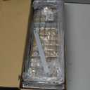 Towel Racks for Bathroom, Bathroom Shelf Over Toilet,Floating Shelves with Towel Rack Paper Holder Storage Basket,Floating Shelves for Wall Decor,Silver (Large)