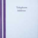 Office Depot Fashion Ringbound Telephone/Address Book, 7 7/16in. x 9 3/16, N20107723