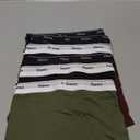 Hanes Boys' Originals Boxer Briefs, Tween Boy Underwear, Cotton Stretch, 6-Pack (Small, Black/Cargo/Olive Palm/Maroon/Stripe - 6 Pack)