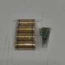 Eagles Gold Standoffs, 8PCS 1 x1 inch Wall Standoff Holders Screws Mount Hardware Advertising Glass Acrylic Standoff Stainless Steel Nail, 25x25mm/Gold
