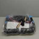 Ab Machine with Resistance Bands for Abdominal Exercise - 3 Levels Adjustable Sit-Up Exercise Equipment for Home Gym, Core & Full Body Workout (Blue)