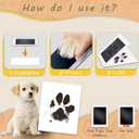 4Medium paw Print kit for Dogs Dog Nose Print kit Pet Paw Print Impression Kit for Dogs Cats Footprint Keepsake Mess-Free Paw Print Stamp Pad for Dogs Cats