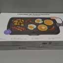 Chefman XL Electric Griddle with Removable Temperature Control, Immersible Flat Top Grill, Burger, Eggs, Pancake Griddle, Nonstick Extra Large Cooking Surface, Slide Out Drip Tray, 10 x 20 Inch