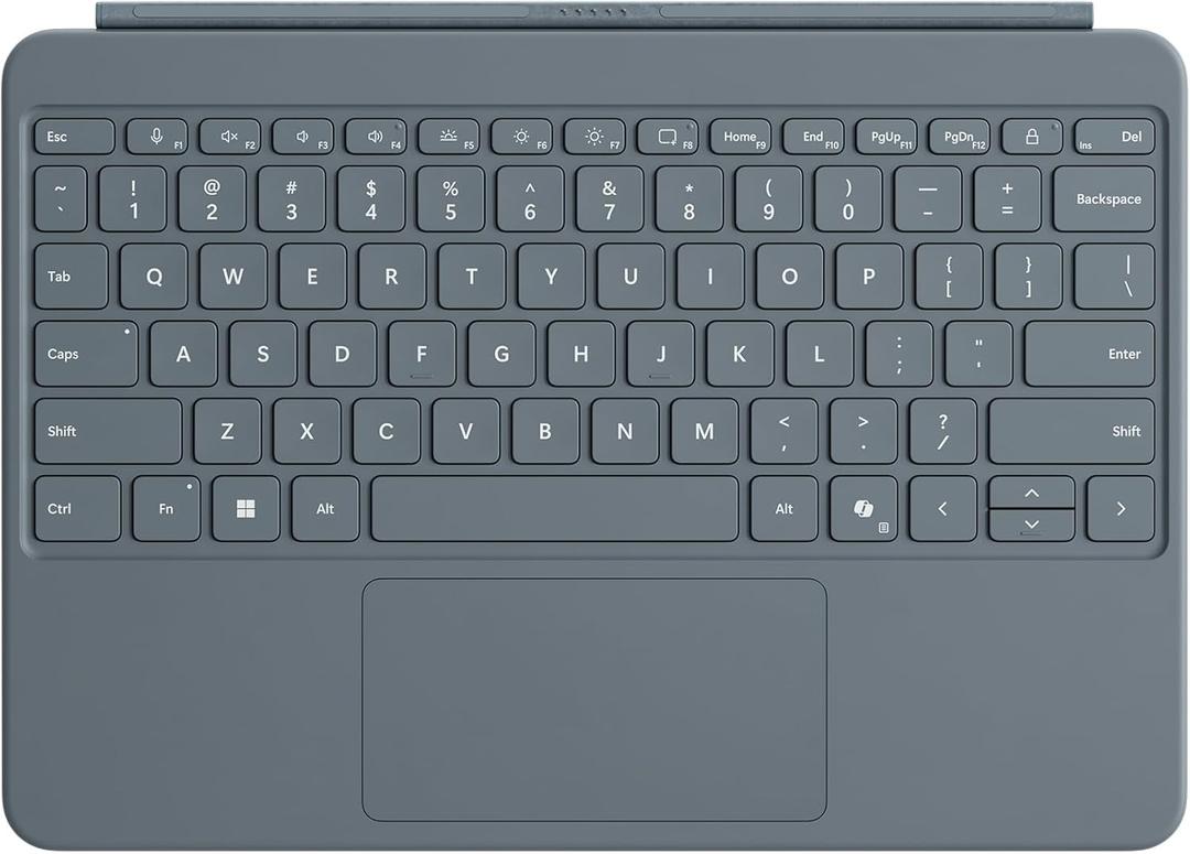 Microsoft Surface Pro Keyboard for Surface Pro 12" Device, Keyboard Only, Alcantara Material, Ocean