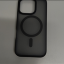 TORRAS - Guardian Magnetic Military Grade Drop Tested & Compatible MagSafe slim Frosted Case designed for Apple iPhone 16 Pro - Black