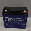 Mighty Max Battery Mighty Max Battery ML18-12 GEL - 12 Volt 18 AH, GEL Type, Internal Thread (INT) Terminal, Rechargeable SLA AGM Battery