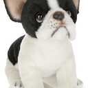 Bearington Collection Lil' Oliver The French Bulldog Stuffed Animal, 6 Inch Boston Terrier Dog Stuffed Animal