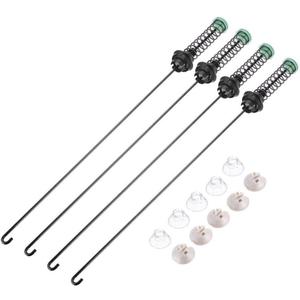 4PCS W11130362 Washer Suspension Rod Kit Compatible with Whirlpool W10594080 Washing Machine