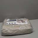 CozyLux Queen Comforter Set Oatmeal Seersucker 7 Pieces Bed in a Bag Queen Comforter Set with Sheets Luxury Soft Bedding Set with Down Alternative Comforter, Sheets, Pillowcases & Shams for All Season